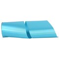 Reliant Ribbon 6 in. 50 Yards Single Face Satin Allure Ribbon, Turquoise 4700-913-25K